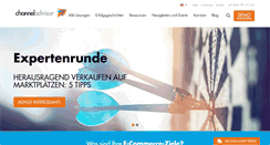 Desktop Screenshot of channeladvisor.de